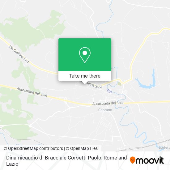 Dinamicaudio di Bracciale Corsetti Paolo map