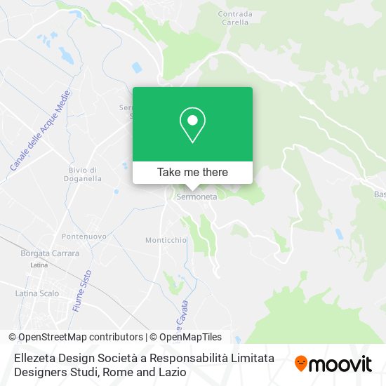 Ellezeta Design Società a Responsabilità Limitata Designers Studi map