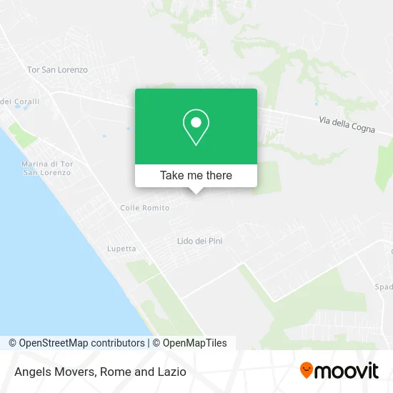 Angels Movers map