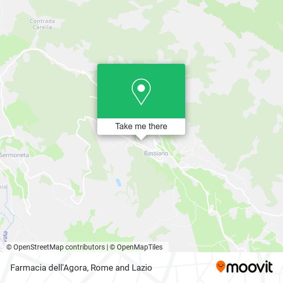 Farmacia dell'Agora map