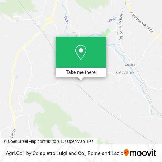 Agri.Col. by Colapietro Luigi and Co. map