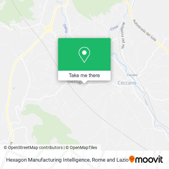 Hexagon Manufacturing Intelligence map