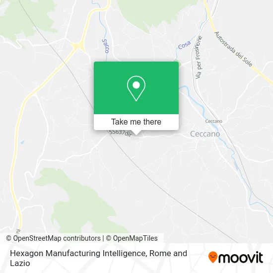 Hexagon Manufacturing Intelligence map