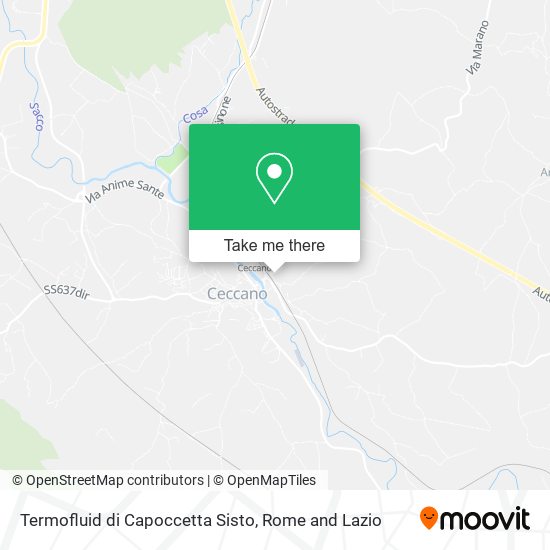Termofluid di Capoccetta Sisto map