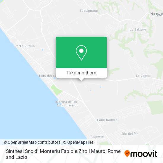 Sinthesi Snc di Monteriu Fabio e Ziroli Mauro map