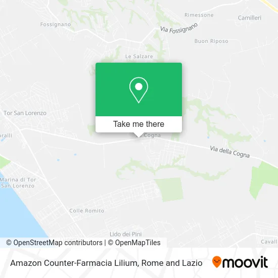 Amazon Counter-Lilium Pharmacy map