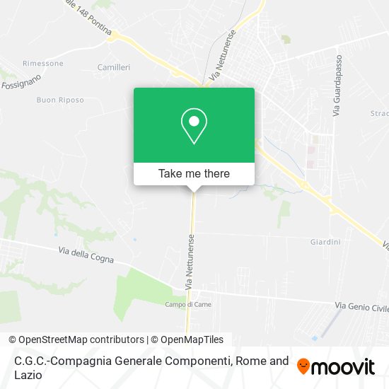 C.G.C.-Compagnia Generale Componenti map