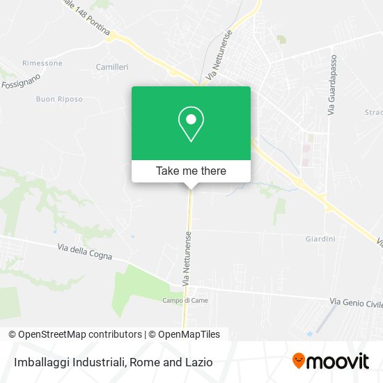 Imballaggi Industriali map