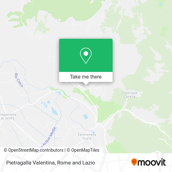 Pietragalla Valentina map