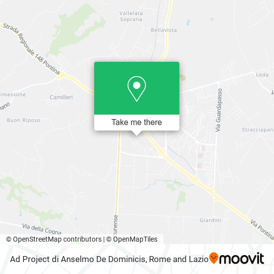 Ad Project di Anselmo De Dominicis map