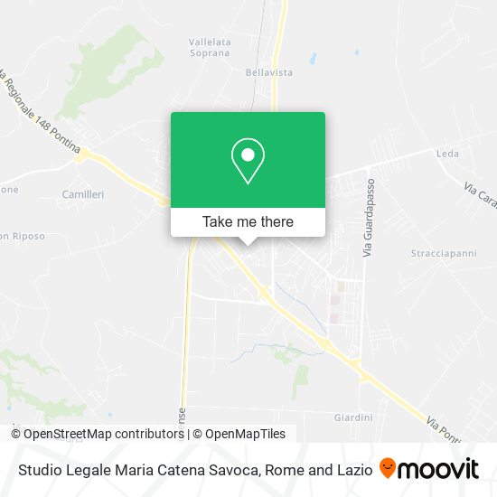 Studio Legale Maria Catena Savoca map
