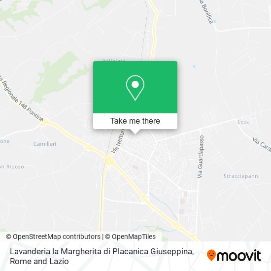 Lavanderia la Margherita di Placanica Giuseppina map