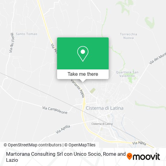 Martorana Consulting Srl con Unico Socio map