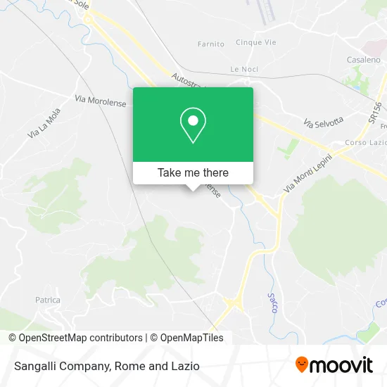 Sangalli Company map