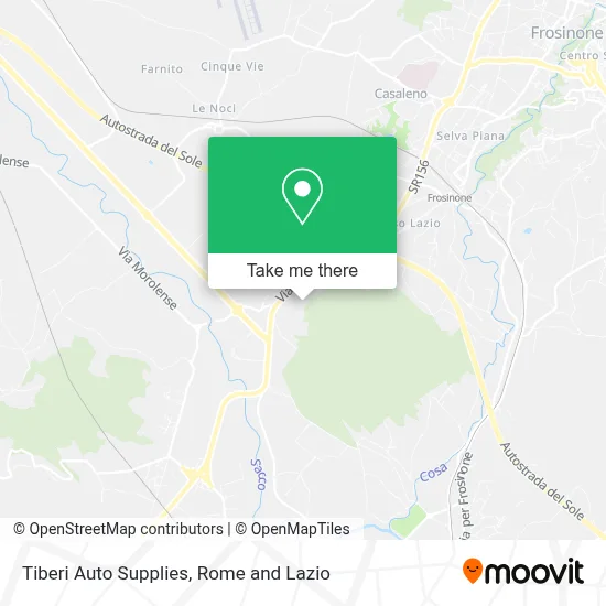 Tiberi Auto Supplies map