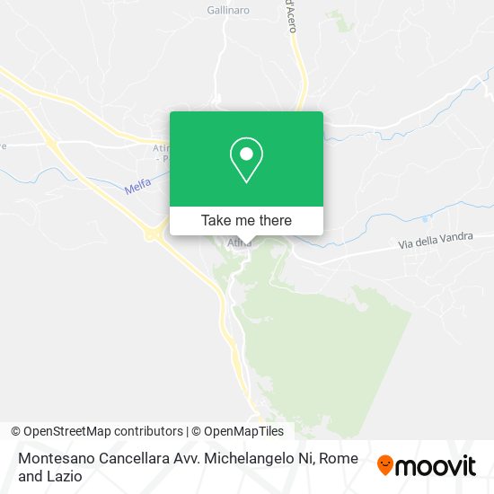 Montesano Cancellara Avv. Michelangelo Ni map