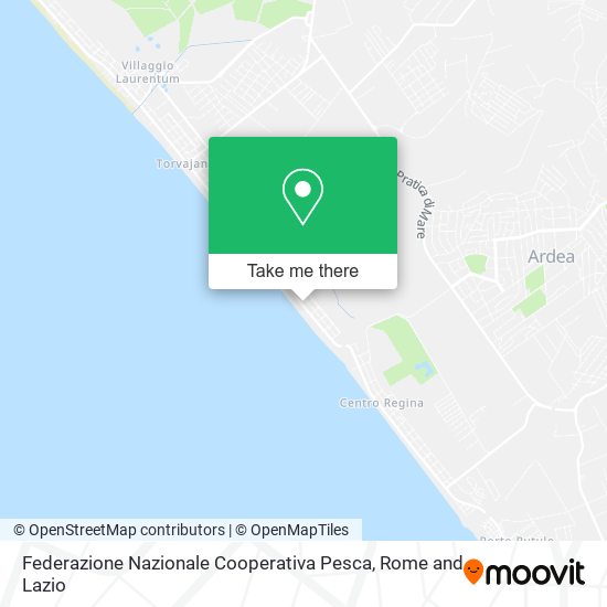 Federazione Nazionale Cooperativa Pesca map