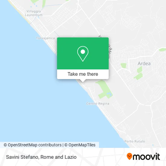 Savini Stefano map