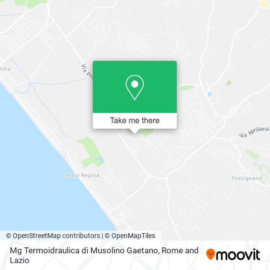 Mg Termoidraulica di Musolino Gaetano map