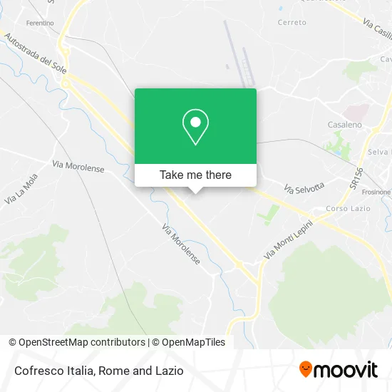 Cofresco Italia map