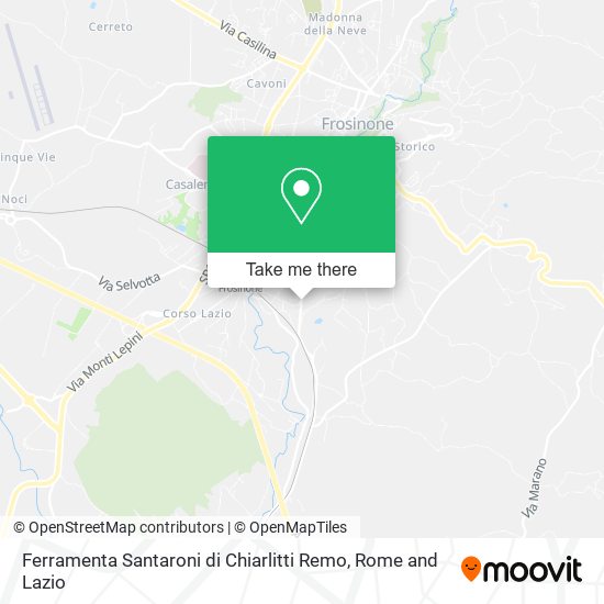 Ferramenta Santaroni di Chiarlitti Remo map