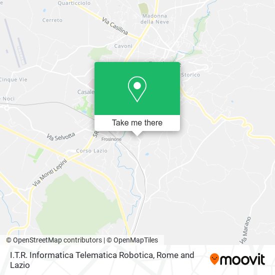 I.T.R. Informatica Telematica Robotica map