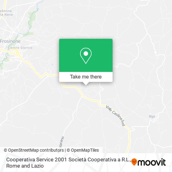 Cooperativa Service 2001 Società Cooperativa a R.L. map