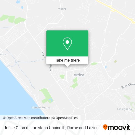 Infii e Casa di Loredana Uncinotti map