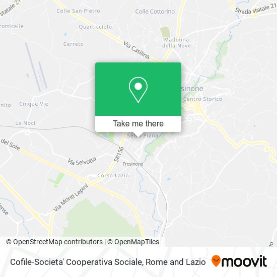 Cofile-Societa' Cooperativa Sociale map