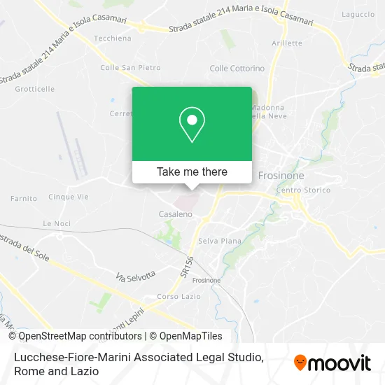 Lucchese-Fiore-Marini Associated Legal Studio map