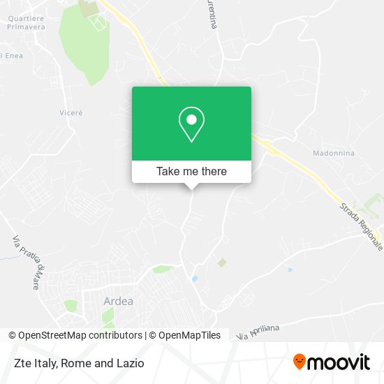 Zte Italy map