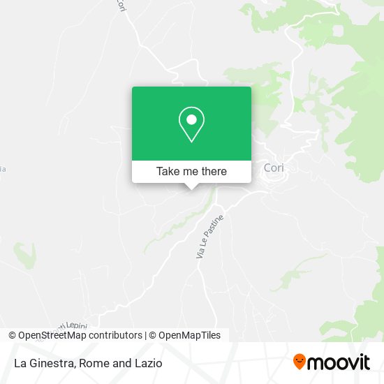 La Ginestra map