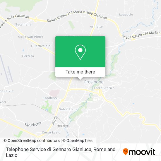 Telephone Service di Gennaro Gianluca map