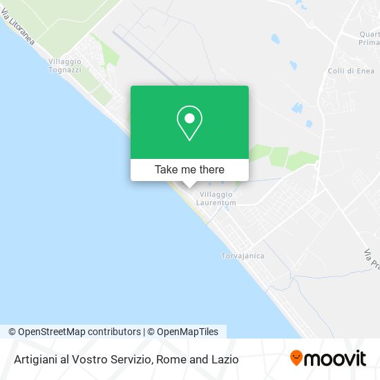 Artigiani al Vostro Servizio map