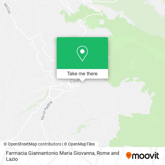 Farmacia Giannantonio Maria Giovanna map