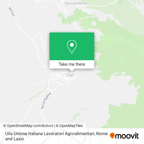 Uila Unione Italiana Lavoratori Agroalimentari map