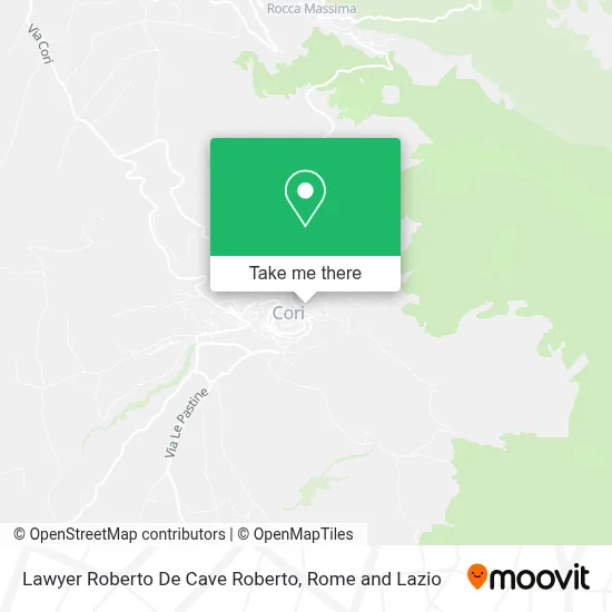 Lawyer Roberto De Cave Roberto map
