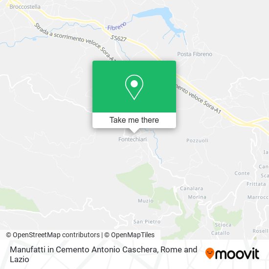 Manufatti in Cemento Antonio Caschera map