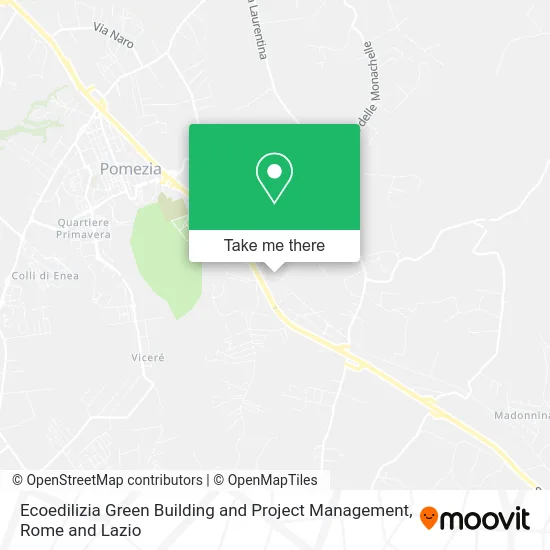 Ecoedilizia Green Building and Project Management map