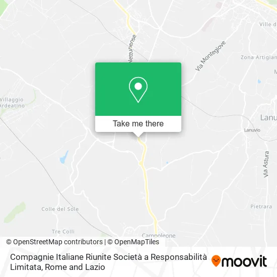 Compagnie Italiane Riunite Società a Responsabilità Limitata map