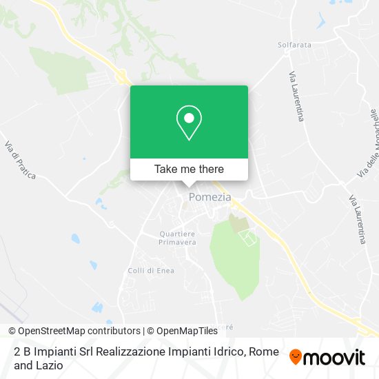 2 B Impianti Srl Realizzazione Impianti Idrico map