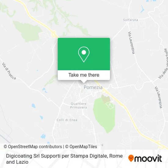 Digicoating SRL Digital Printing Supports map