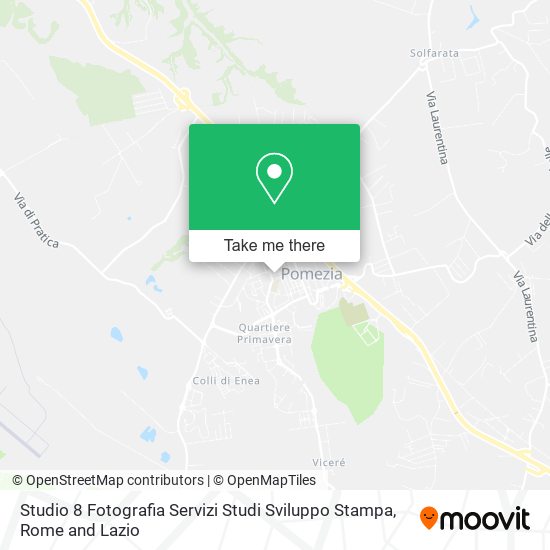 Studio 8 Fotografia Servizi Studi Sviluppo Stampa map