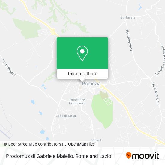 Prodomus di Gabriele Maiello map