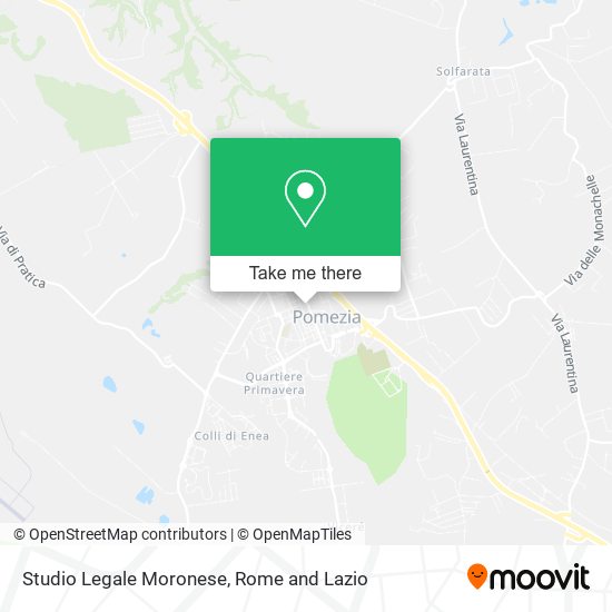 Studio Legale Moronese map