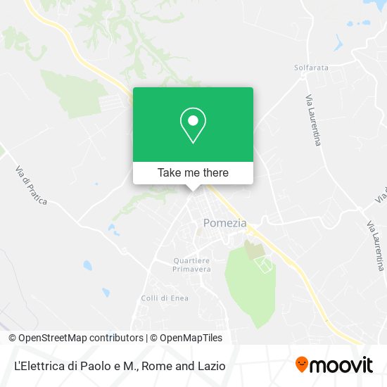 L'Elettrica di Paolo e M. map