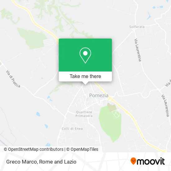 Greco Marco map