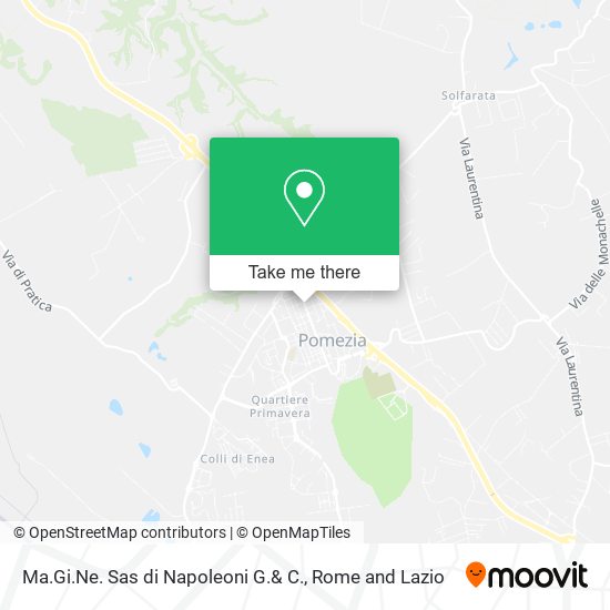 Ma.Gi.Ne. Sas di Napoleoni G.& C. map