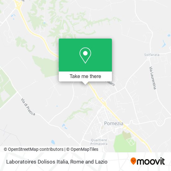 Laboratoires Dolisos Italia map