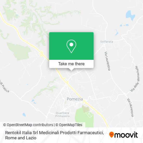 Rentokil Italia Srl Medicinali Prodotti Farmaceutici map